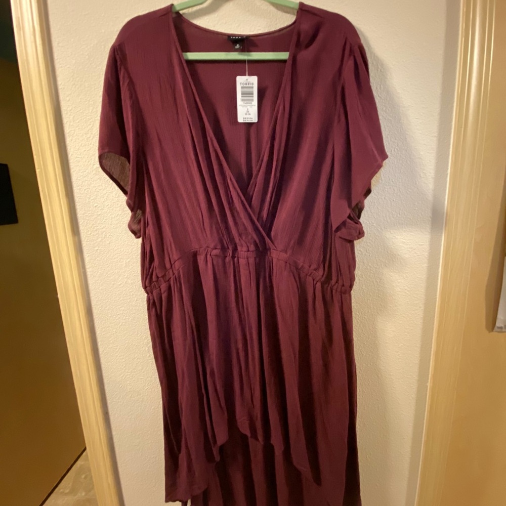 Torrid Hi-Low Blouse 3X